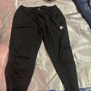 Adidas black joggers